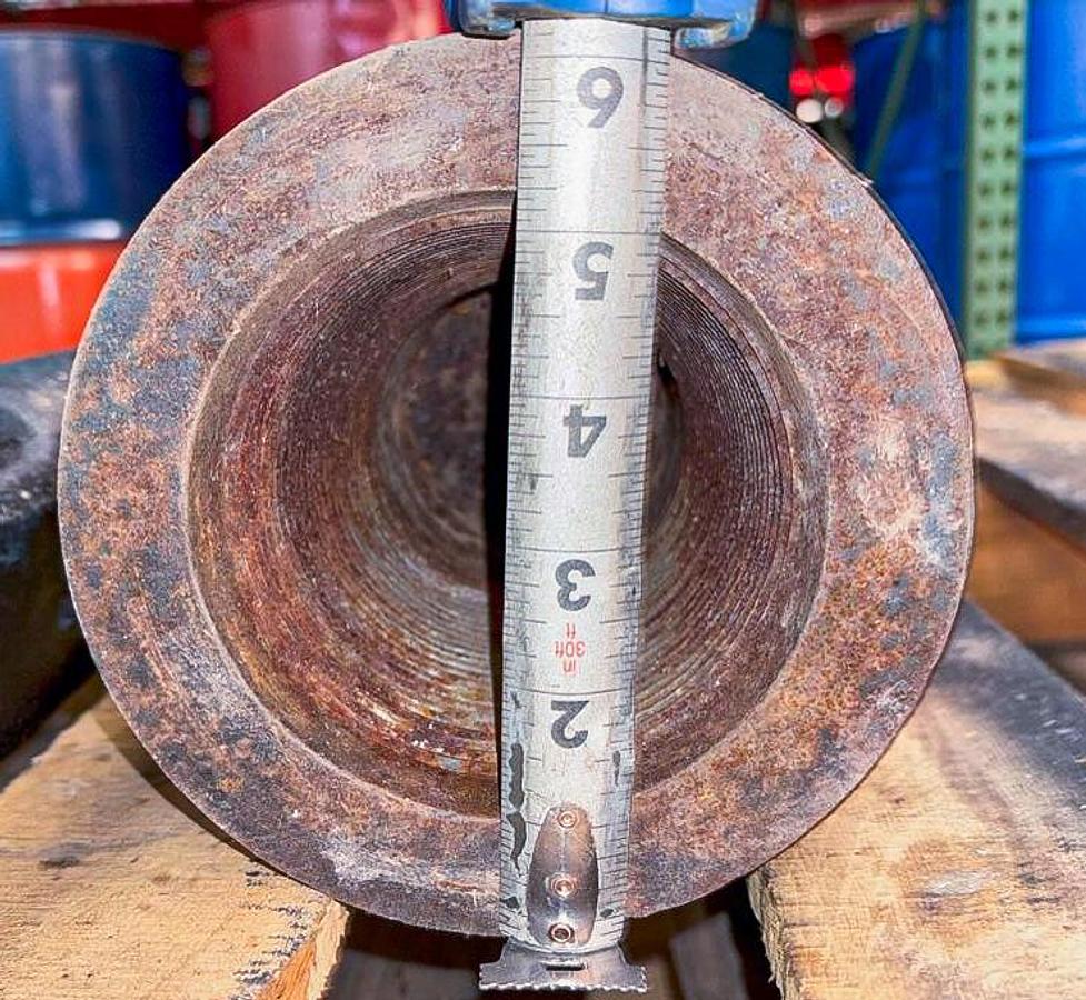 Used Open Side "Burns Style" Rope Socket for Cable Tool Well Drilling.