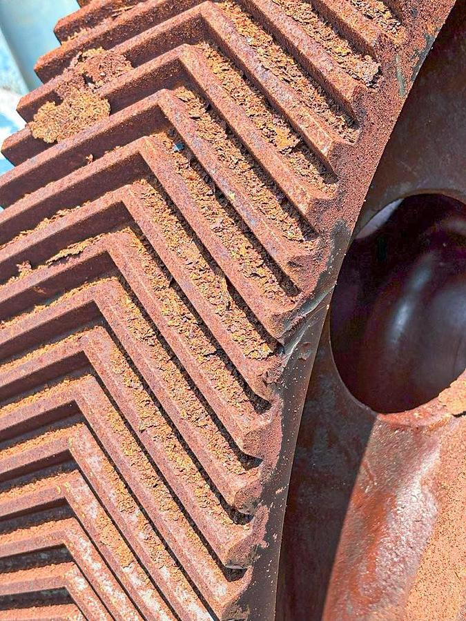 Used Continental Emsco Company 375 Duplex Mud Pump