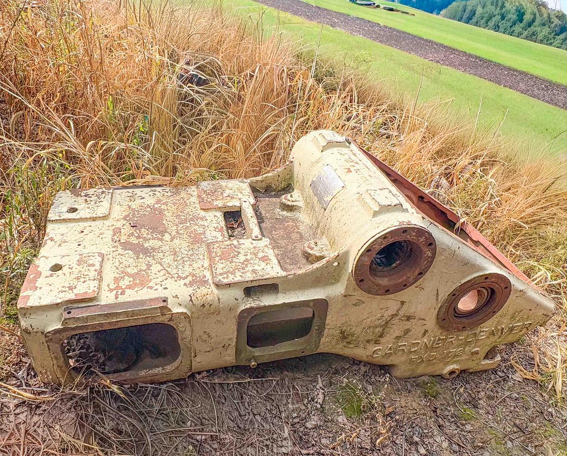 Used Gardner Denver FXD 172 Gear End from FYFXDH Duplex Mud Pump