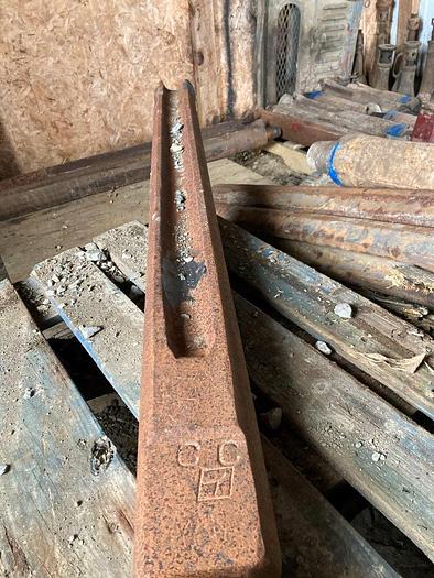 Used 4-3/5” x 63" Cable Tool Drilling Chisel Bit