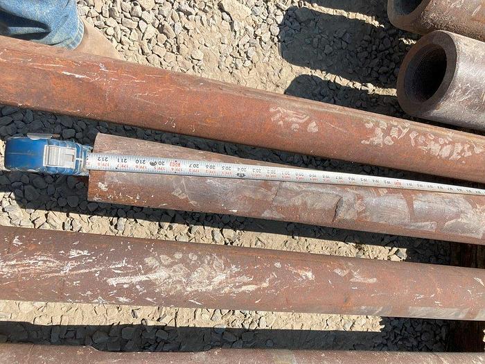 Used 212" Ring Stem Steel Bar Rod for Cable Drill