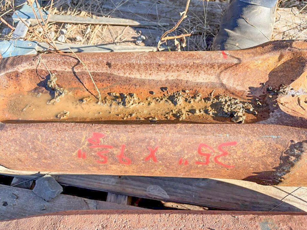 Used 9-5/8" Chisel Bit for Cable Tool Drill