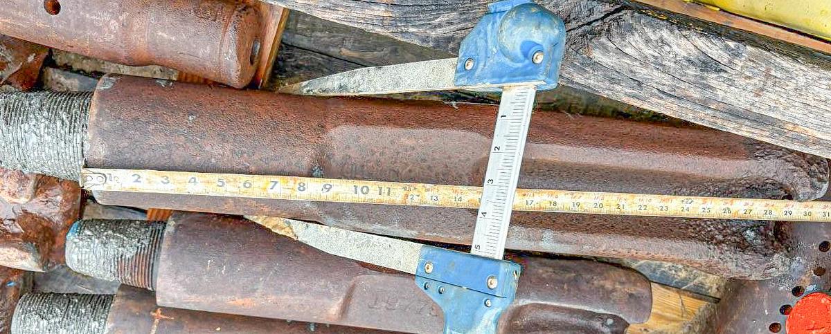 Used 7-3/4" x 30" Cable Tool Chisel Bit