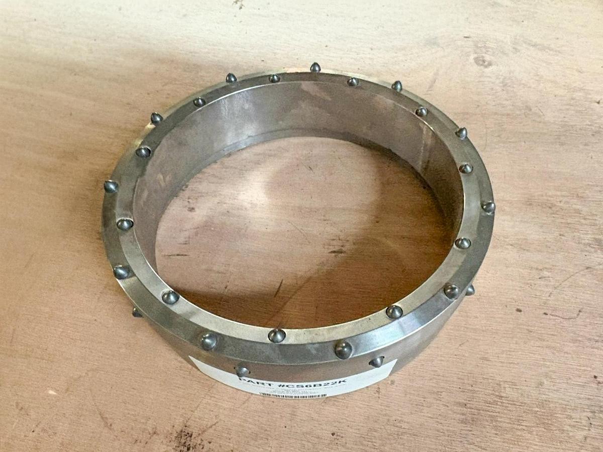 Used 6" Dual Rotary Shoe – 22 Ballistic Button Assembly