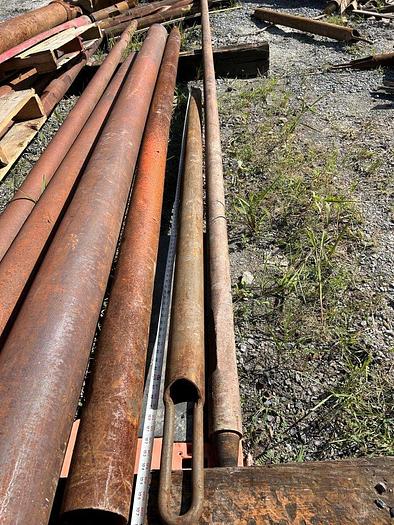 Used 9' Corrugated Bottom Flap Valve Bailer for Cable Tool