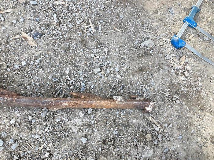 Used Wire Line Center Spear Multi-Barbed Fishing Hook Tool