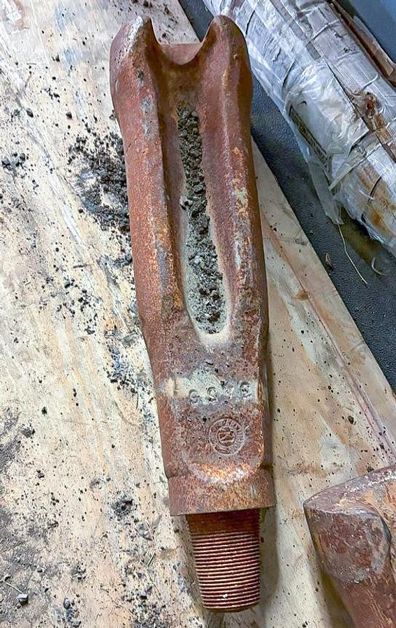 Used 7-1/2" Chisel Bit for Cable Tool Well Drill Rig