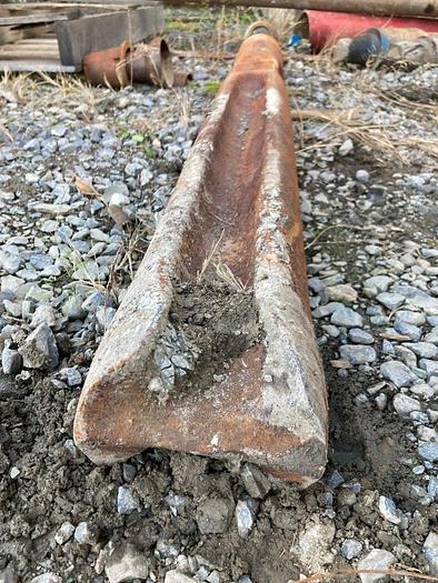 Used 5.25” x 46" Cable Tool Drilling Chisel Bit