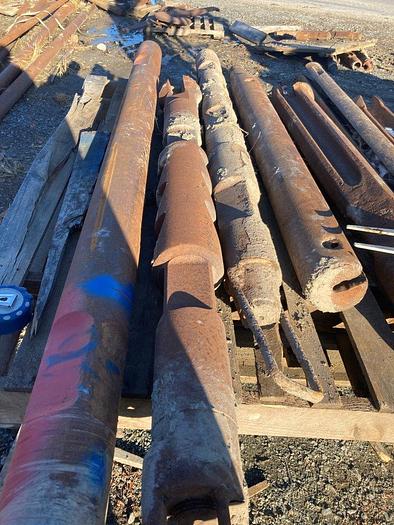 Used Carbide Button Bit withTurbo Lift Sub Adapter