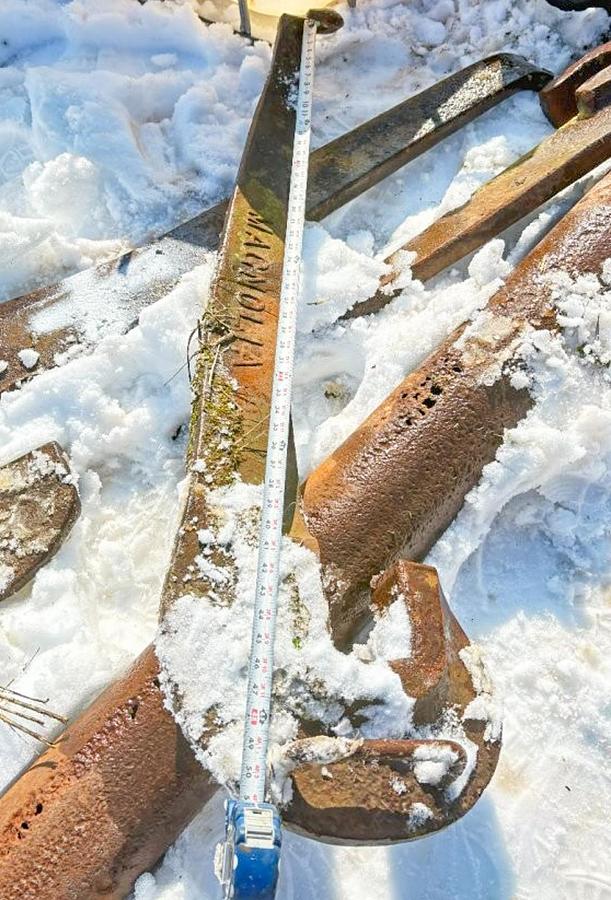 Used Macnolia Right-Hand Drilling Tool Wrench (3-3/4" x 52" J-wrench)