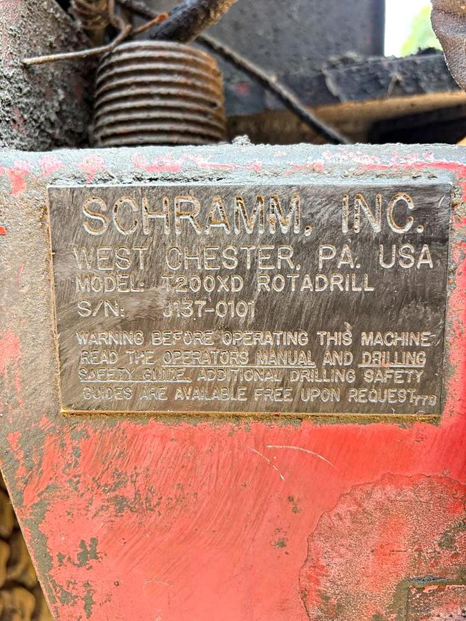 Used 2010 Schramm T200XD Deep Water / Oil & Gas Energy Drill Rig.