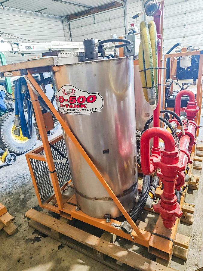 Geo Loop 2022 30-500 Gas Grout Pump with Separate Hose Reel Spool