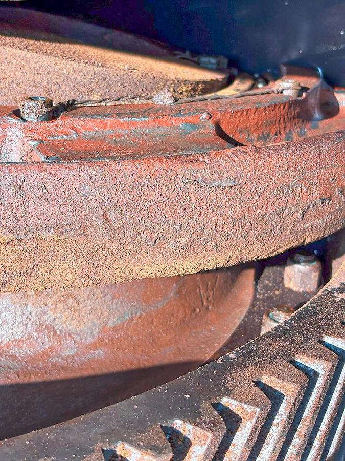 Used Continental Emsco Company 375 Duplex Mud Pump