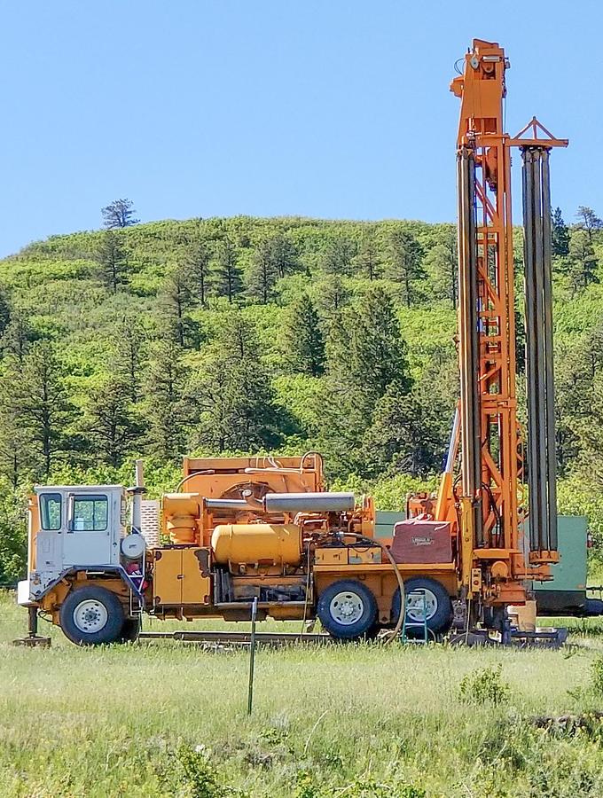 Used 1998 Ingersoll-Rand T4W DH Drill Rig