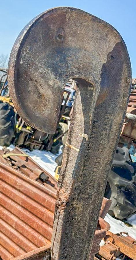 Used Keystone Driller Co. Left Hand Drilling Tool Wrench  (4-1/4" x 57" Claw End Style J-Wrench