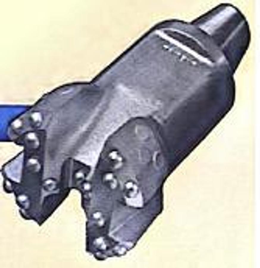 Soft Rock 6" Carbide Button Cable Tool Drill Bit, 2" X 3" Pin Thread, New, Made In USA