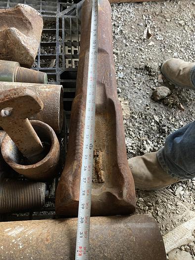 Used 7-3/4” x 29" Cable Tool Drilling Chisel Bit