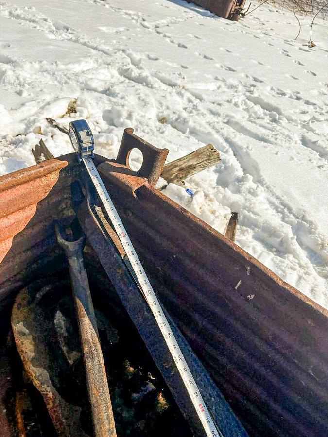 Used Keystone Driller Co. Left Hand Drilling Tool Wrench  (4-1/4" x 57" Claw End Style J-Wrench