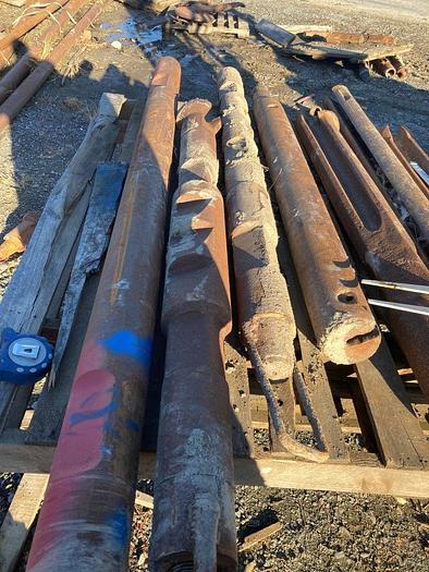 Used Carbide Button Bit withTurbo Lift Sub Adapter