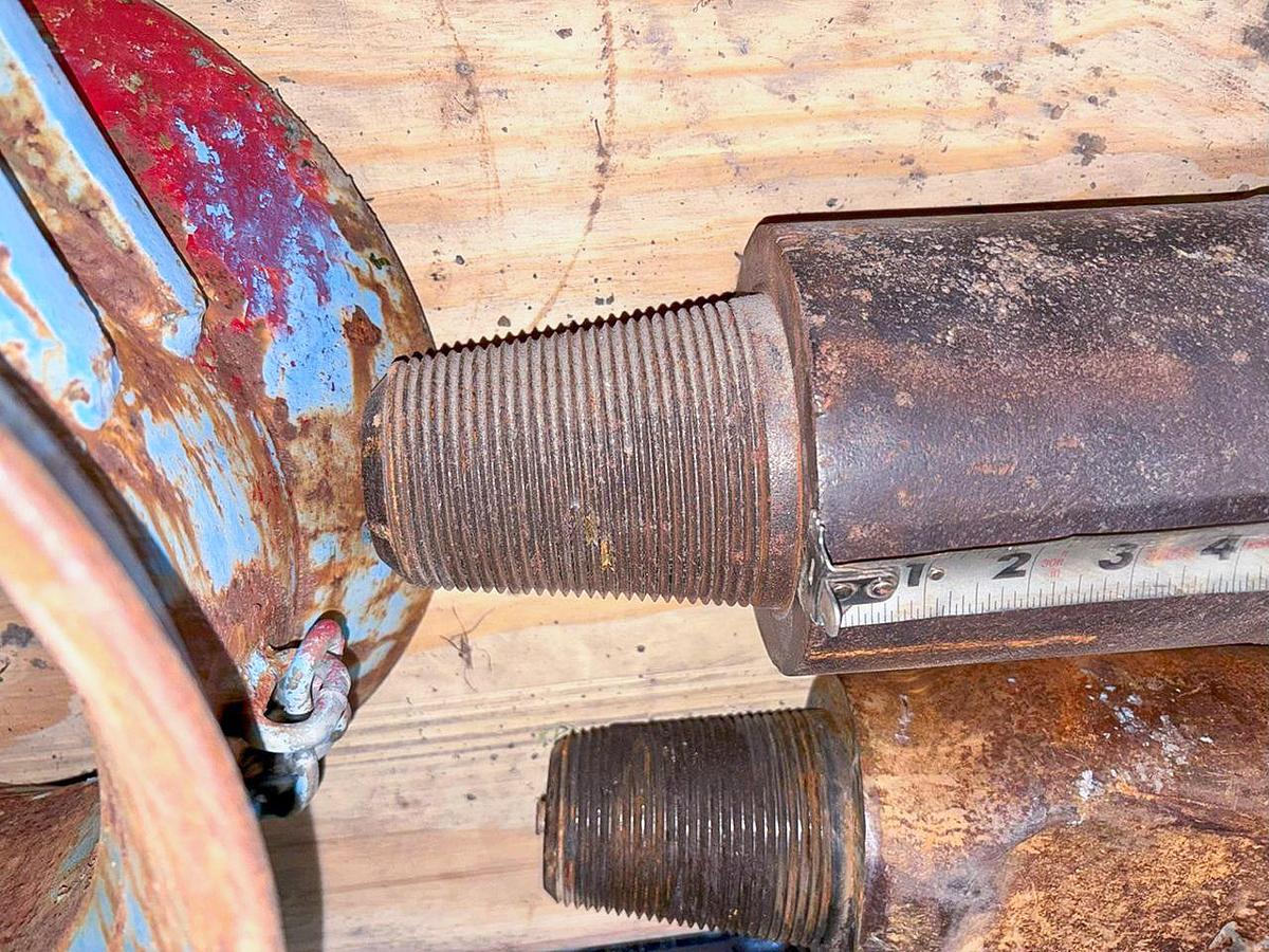 Used Spiral Stabilizer to Run Above 6" Drill Bits on Cable Well Rig String.