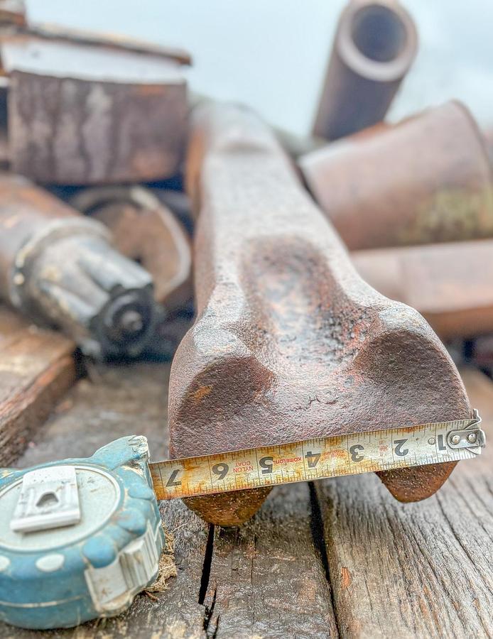 Used 6-7/8" x 28-1/2" Chisel Bit