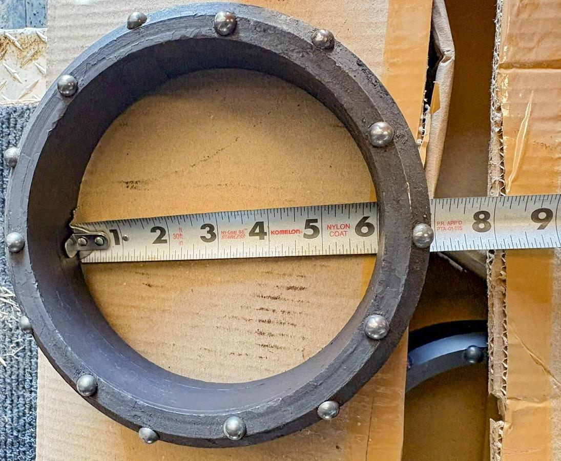 6" Dual Rotary Casing Shoe – 14 Domed Buttons Assembly- Extra Heavy Duty