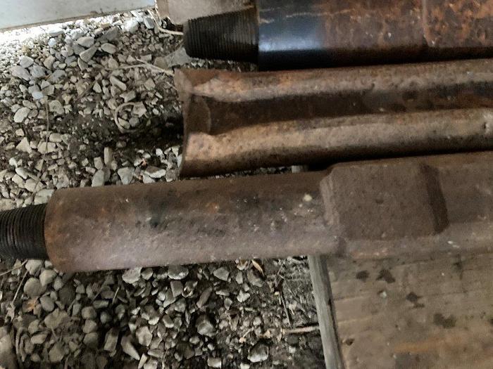 Used 4-3/5” x 63" Cable Tool Drilling Chisel Bit