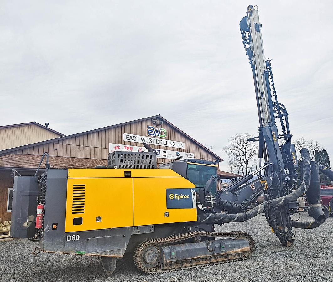 Used 2021 Epiroc (Atlas Copco) POWERROC D60 Hydraulic Crawler Drill