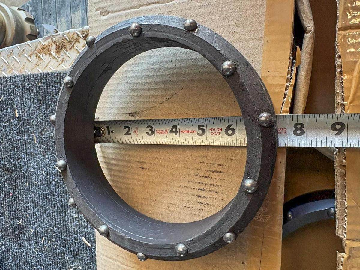 6" Dual Rotary Casing Shoe – 14 Domed Buttons Assembly- Extra Heavy Duty
