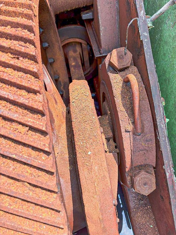 Used Continental Emsco Company 375 Duplex Mud Pump