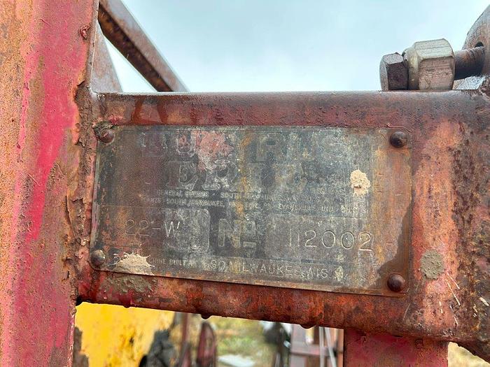 Used Bucyrus Erie 22W Cable Tool Rig