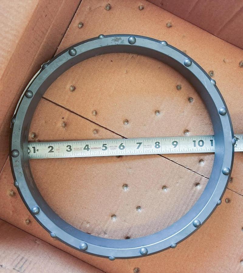 Used 10" Dual Rotary Casing Shoe – 22 Domed Buttons Assembly
