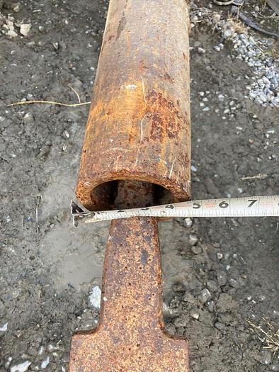 Used 4-1/2” x 95" Cable Tool Dart Valve Bailer