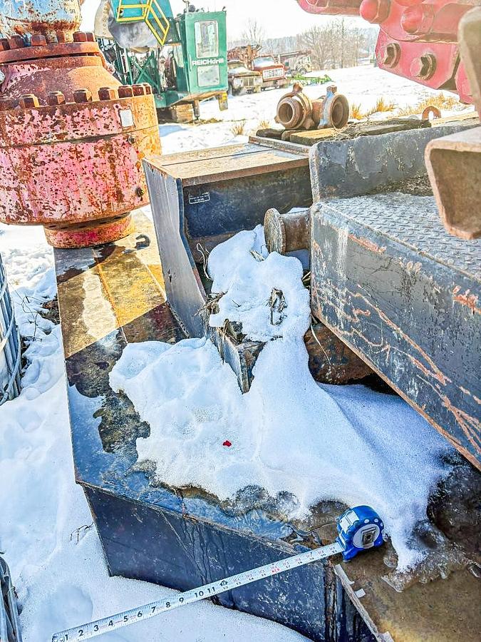 Used Schramm T130 Sub Base, GenSet House Drilling Equipment