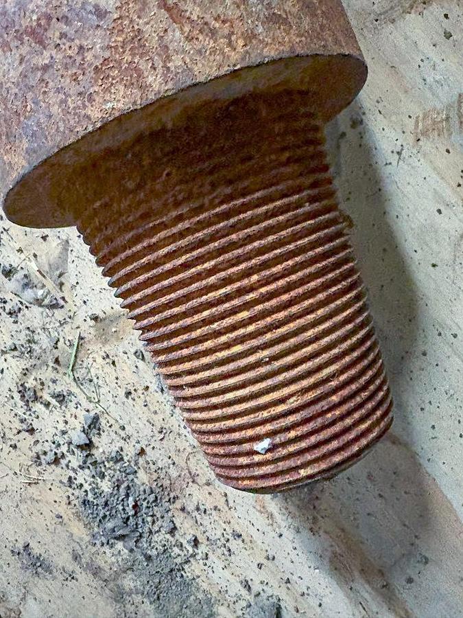 Used 7-1/2" Chisel Bit for Cable Tool Well Drill Rig