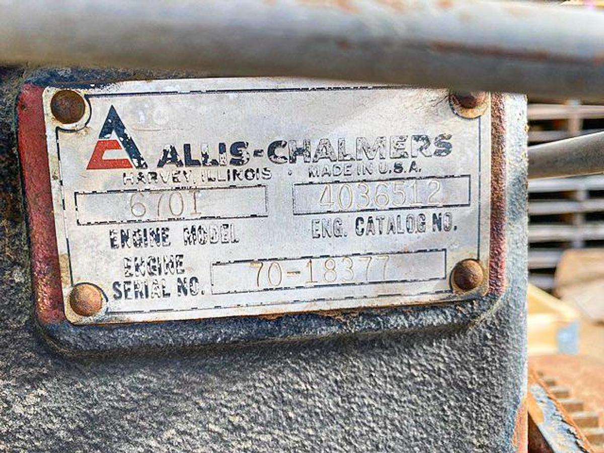 Used Allis Chalmers 670i Diesel Engine