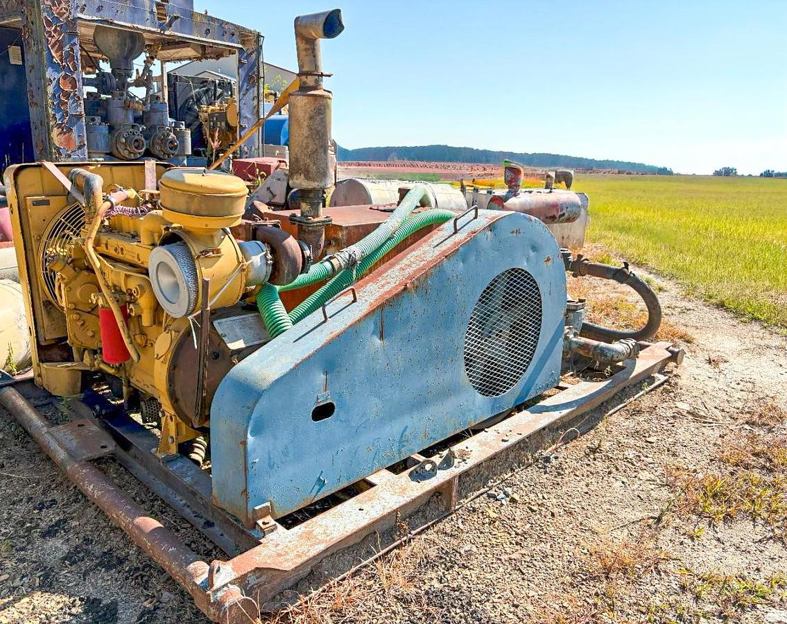 Used Gardner Denver FXFF 4 X 5 Duplex Mud Pump