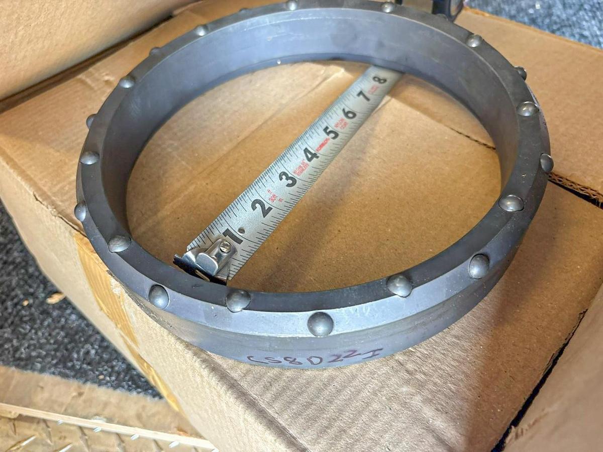 Used 8" Dual Rotary Casing Shoe – 22 Domed Buttons Assembly - Fluted