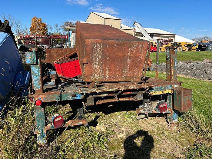 Used Mobile Drill Rig Base / Truck Utility Body