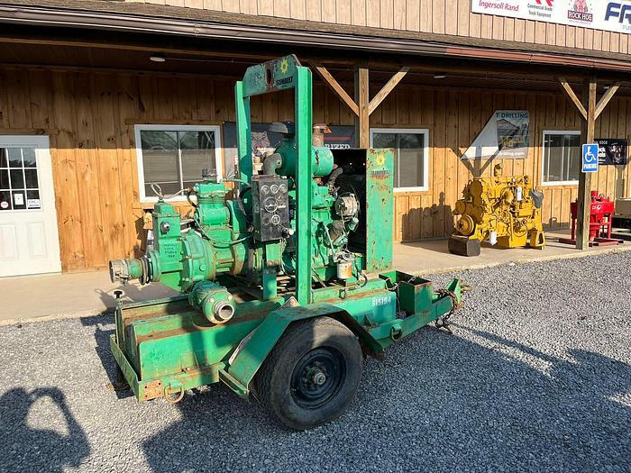 Used Water Pump on Trailer