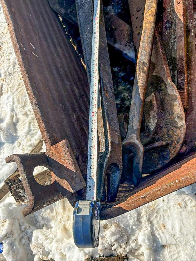 Used Keystone Driller Co. Left Hand Drilling Tool Wrench  (4-1/4" x 57" Claw End Style J-Wrench