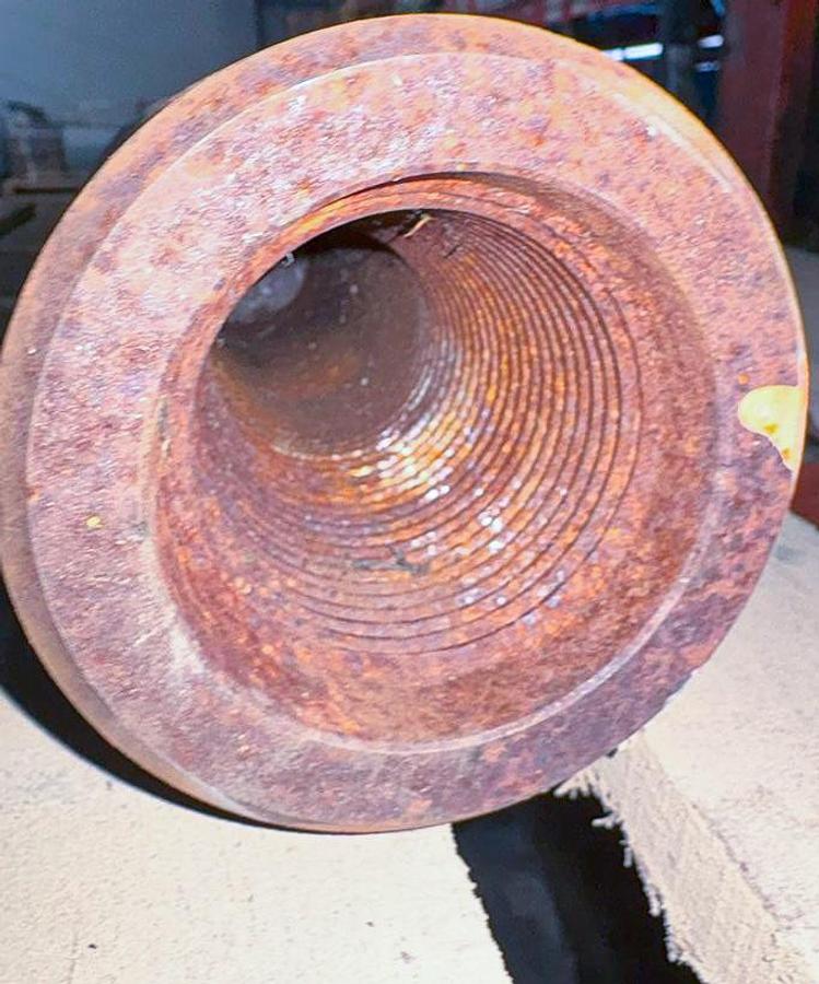 Used 1/5/8" X 2-5/8" Rope Socket for Cable Tool Well Drilling Rig.