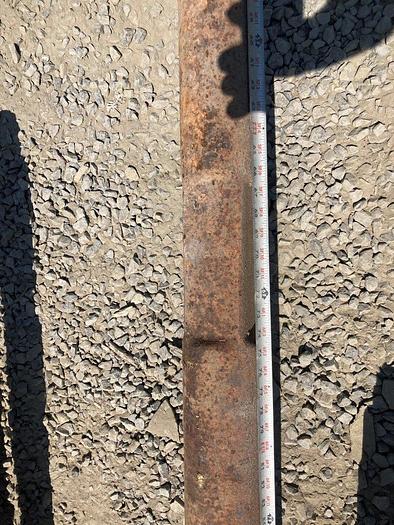 Used Drill Stem with open-side Rope Socket