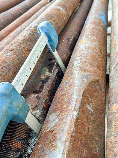Used Short Drill Stem For 6" Or Larger Diameter Bit, 11 Ft. 6 In. Length, 2-3/4" X 3-3/4" Pin to Box Cable Tool Joints.