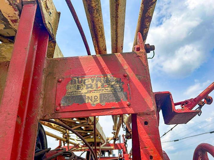 Used 1971 Bucyrus Erie 20W Cable Tool Well Drilling Rig