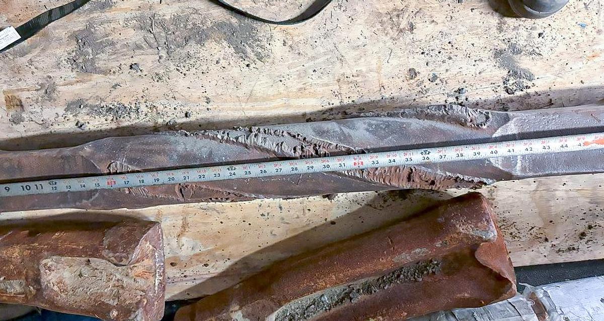 Used Spiral Stabilizer to Run Above 6" Drill Bits on Cable Well Rig String.