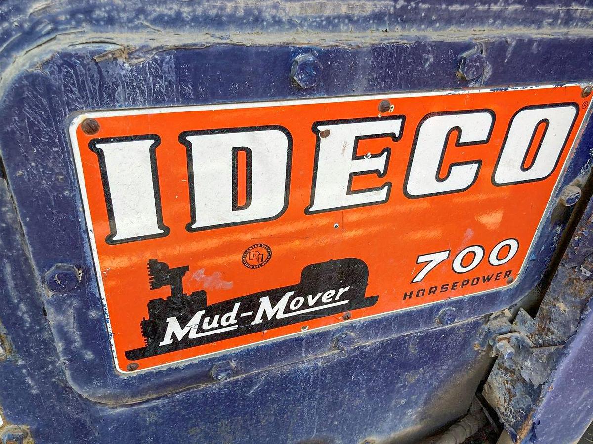 Used IDECO MM700F Duplex 7-1/4' X 16" Mud Mover Pump
