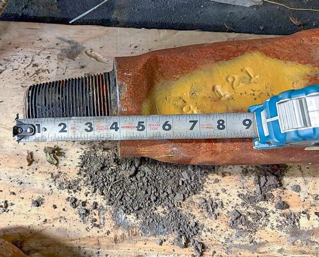 Used 7" Chisel Bit for Cable Tool Well Drill Rig