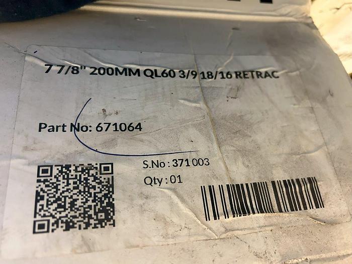 Used Halco 7-7/8” QL60 Hammer Bit