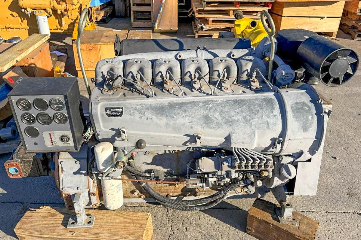 Used Deutz D 914 L06 6-Cylinder Air-Cooled Diesel Engine